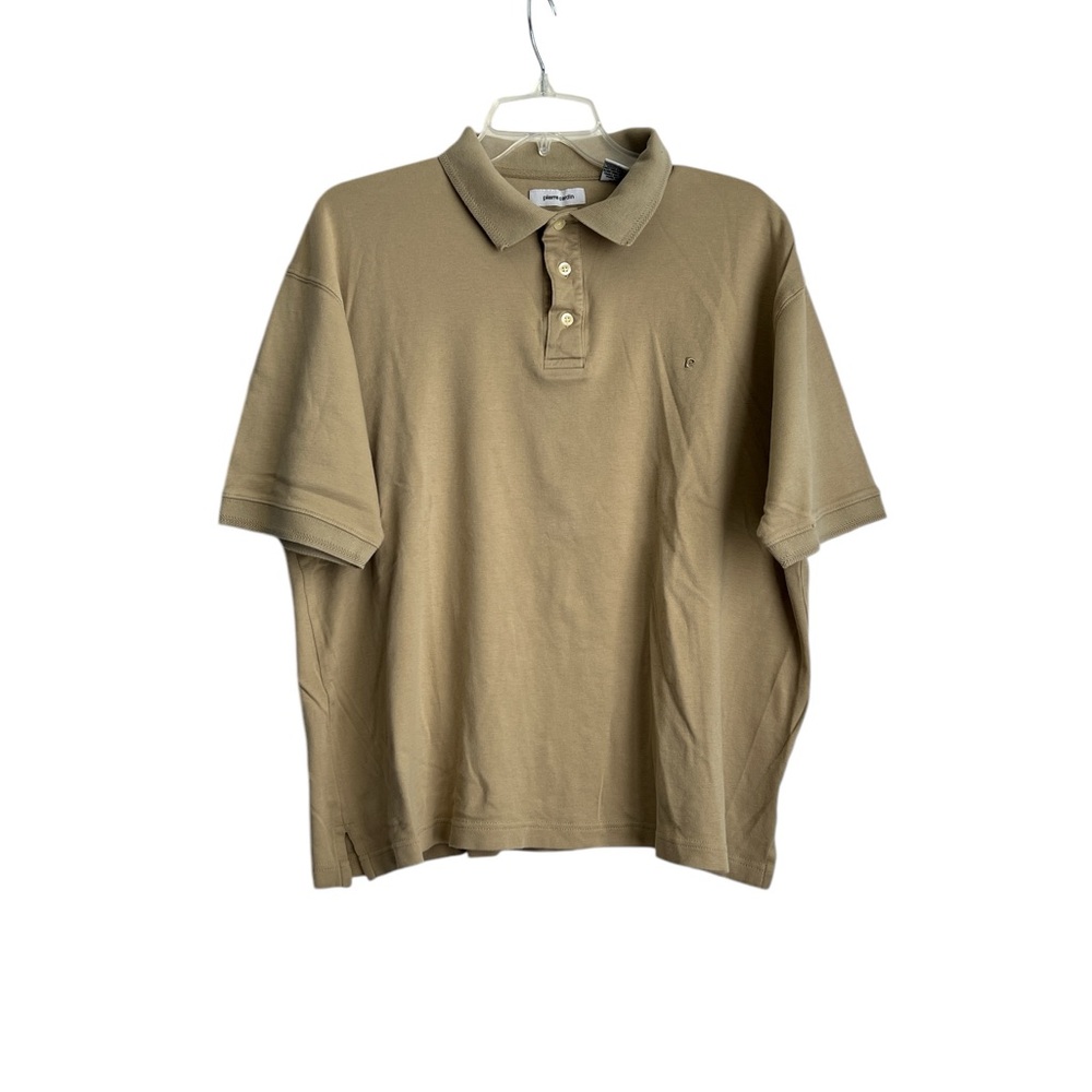 Pierre Cardin Men's Beige Polo Shirt Tan